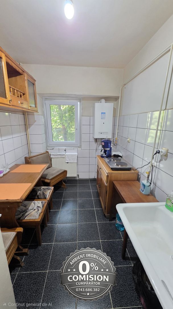 Apartament cu 3 camere, etaj 1 (parter cu demisol), VASLUI zona CENTRU; - Poză 4