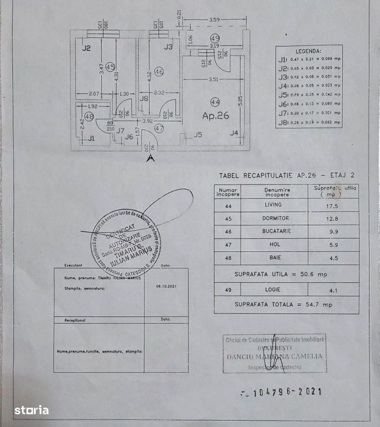Apartament 2 camere de vanzare Bulevardul Timisoara - Valea Larga - Poză 11