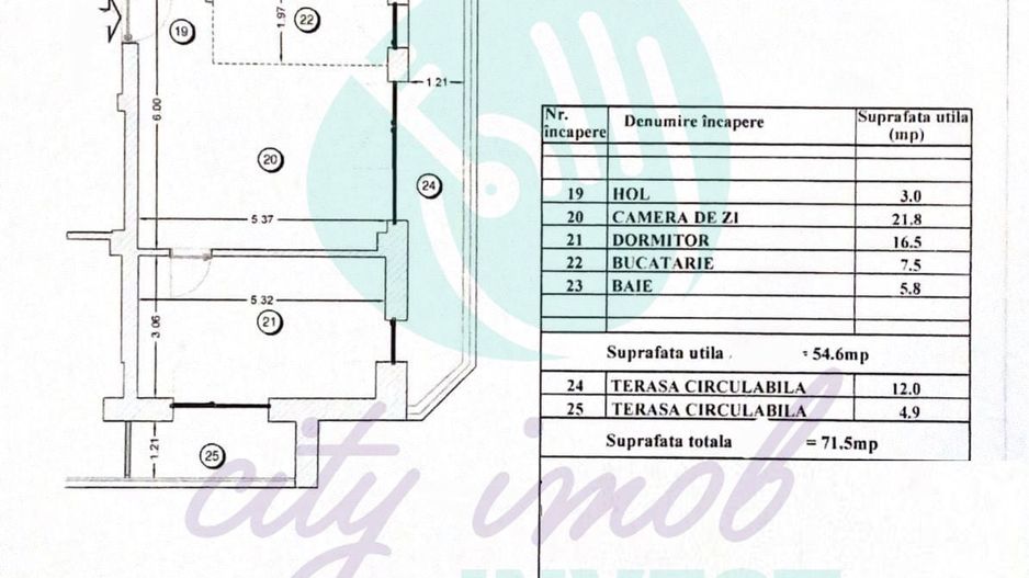 Apartament 2 camere bloc boutique cu loc de parcare, Piata Alba Iulia - Poză 2