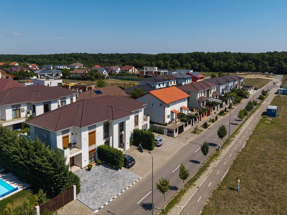 Comision 0% | Inchiriere vila moderna, mobilata complet, Dumbravita Central - Poză 44