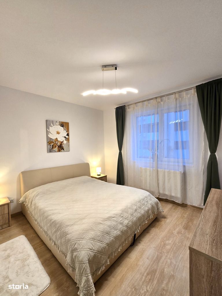 Apartament 2 camere Chiajna nou utilat cu parcare inclusa etaj 1 60 mp - Poză 4