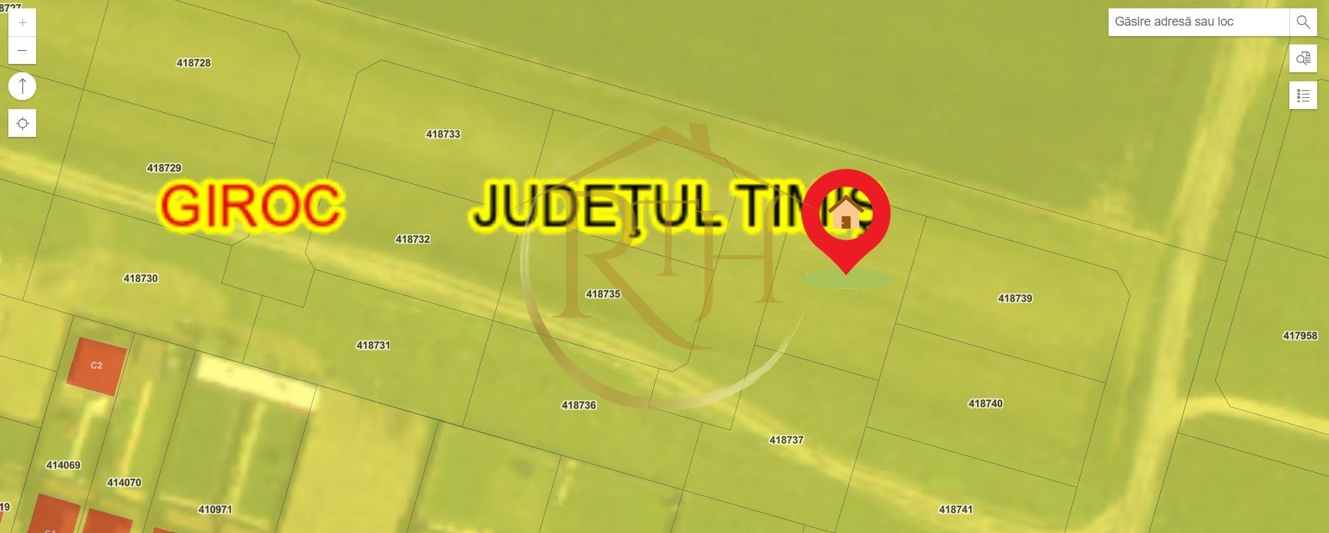 Oferim spre vanzare parcela pentru duplex,  Giroc, suprafata 507 mp, 2 fronturi - Poză 7