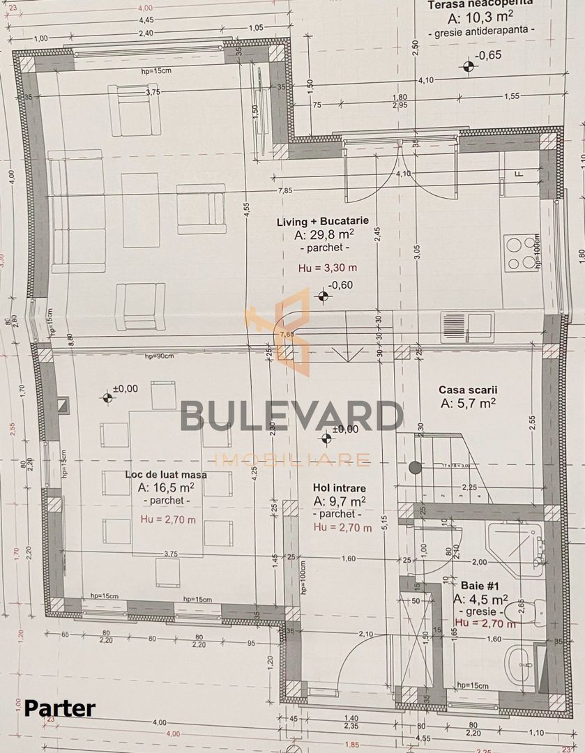 Teren 550 mp autorizat pentru casa P+E, toate utilitatile! - Poză 3