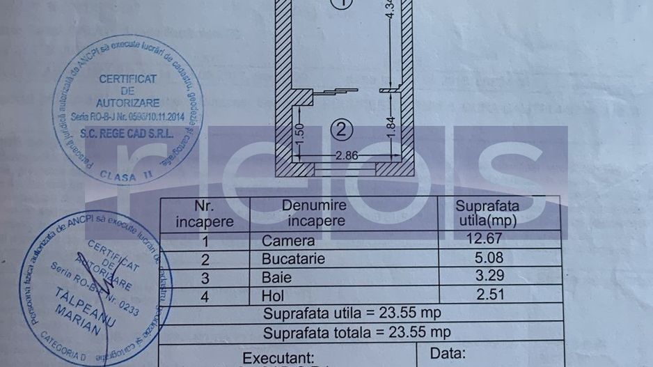 VANZARE GARSONIERA PALLADIUM RESIDENCE NICOLE TECLU 24MP - Poză 9