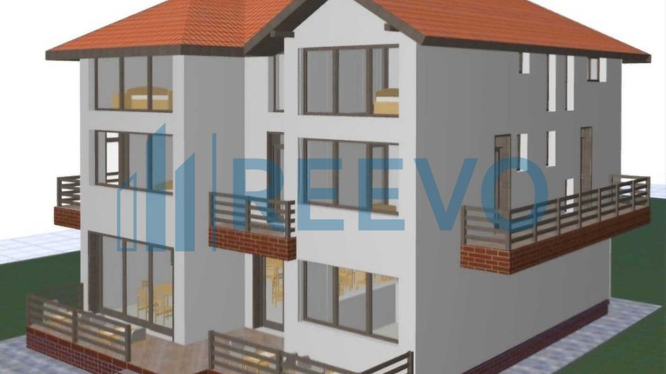 Pensiune/Vilă la roșu P+E+M în Sărata - Poză 2