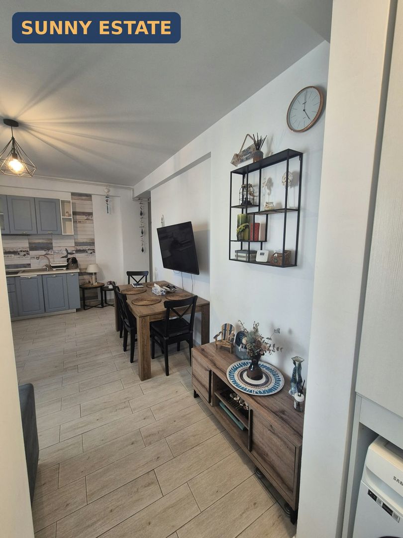 Ap. 2 camere de vânzare, vedere la mare, mobilat, Astoria, Mamaia Nord - Poză 4