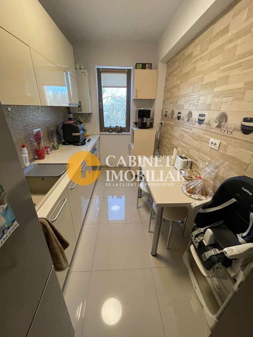 TATARASI - BLOC NOU INTABULAT - ETAJ INTERMEDIAR - 2 CAMERE - MOBILAT SI UTILAT - Poză 3