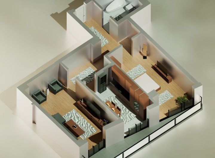 Exclusiv - Tomis Nord /Perpetum Residence III -  Apartamente cu 2 și 3 camere, confortul la care ai visat! - Poză 11