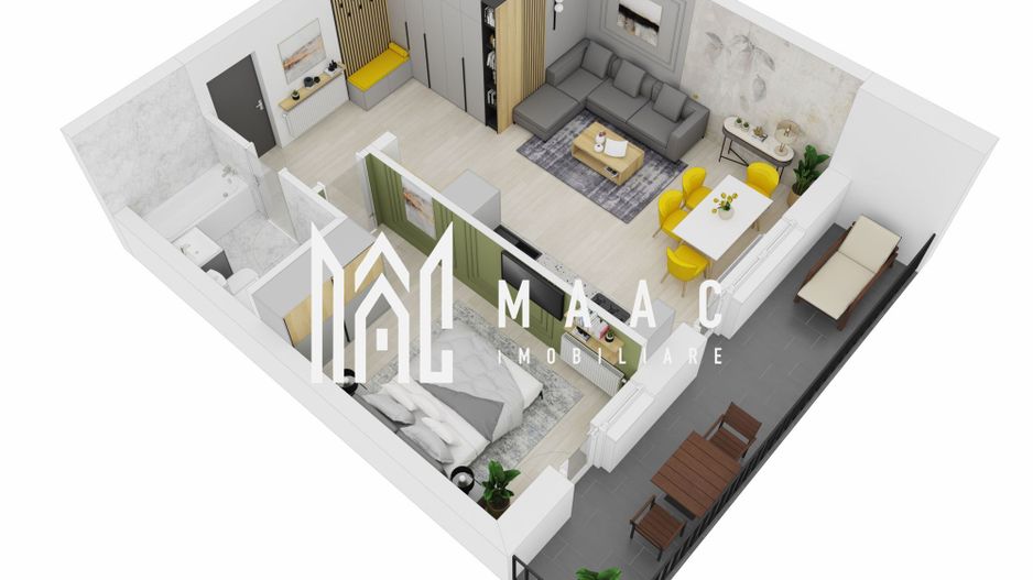 Apartament 2 Camere I Sibiu I Doamna Stanca I Balcon I Parcare Inclusă - Poză 4