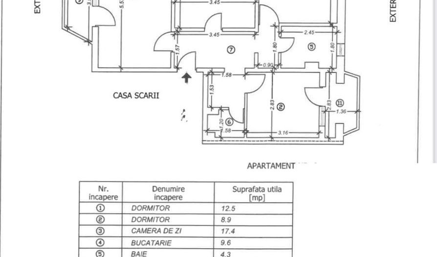 Apartament 3 camere Tineretului - Poză 1