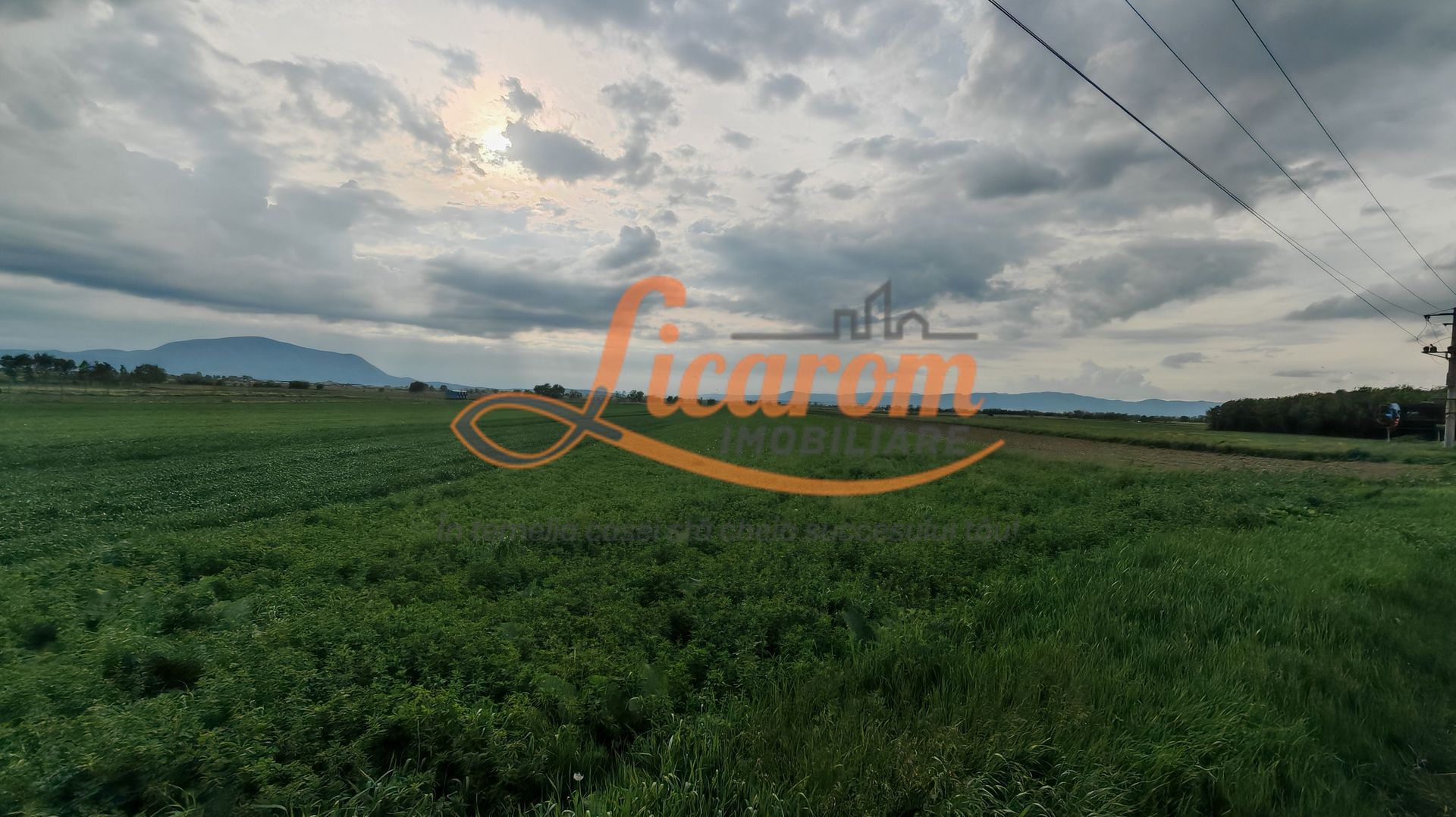 Teren Stupini Calea Feldioarei 4600 mp,21 euro/mp, front asfalt-DN13 - Poză 3
