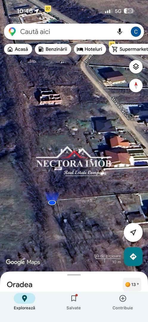 NECTORA IMOB-Teren Intravilan Lac Paleu, 886 mp, Front 27 ml,Utilitati - Poză 6