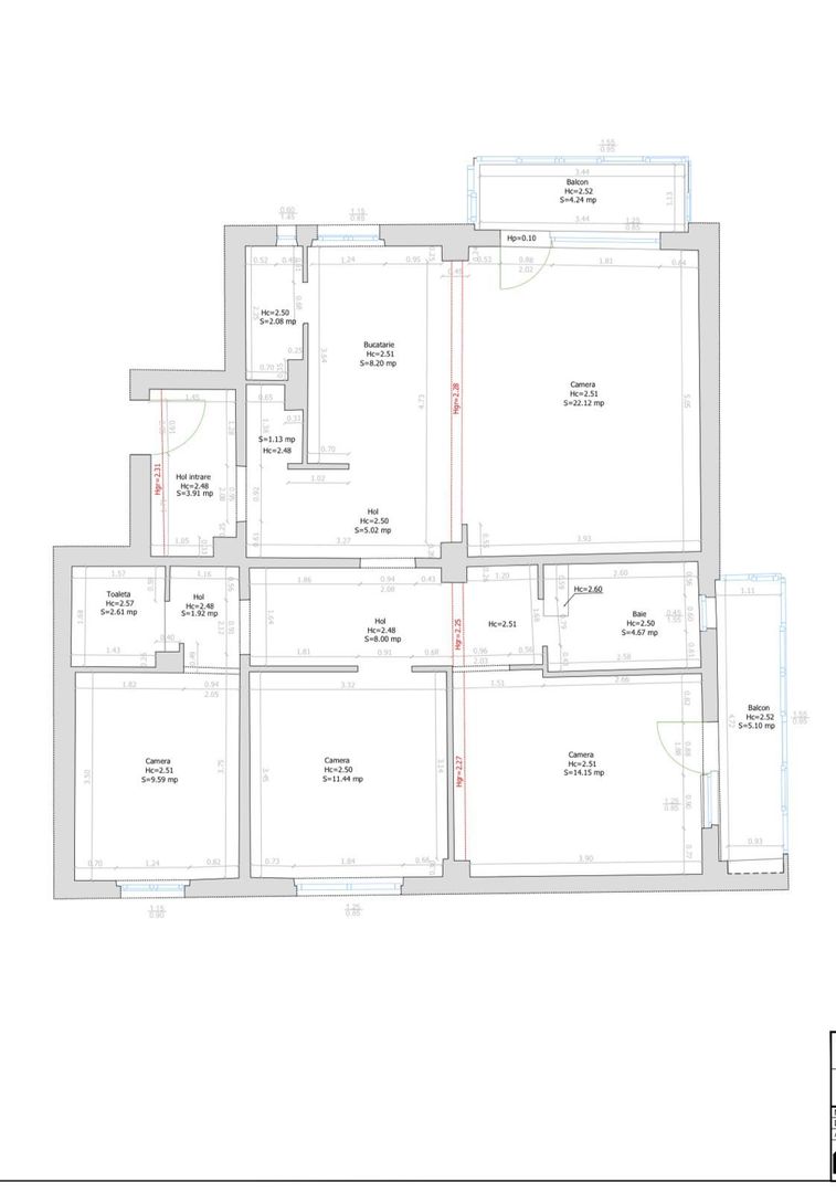 4 camere renovat | 102mp | centrala proprie | Decebal-Alba Iulia - Poză 17