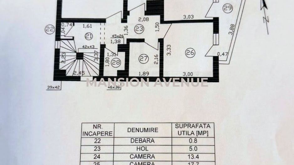 Vila premium cu gradina individuala -  Baneasa, langa parcul Herastrau - Schiță 27