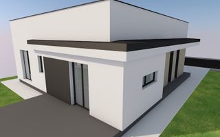 Casa individuala ||4 camere 2 bai || teren 411mp || - Poză 8