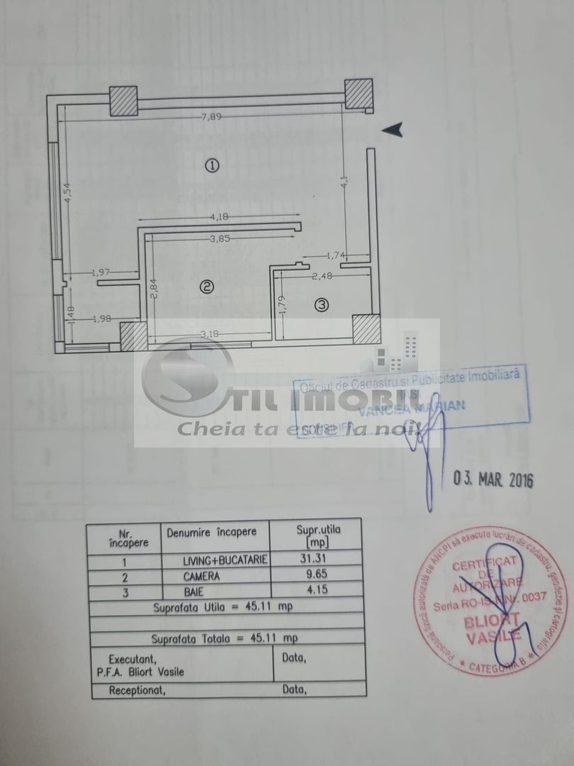 Apartament 2 Camere Canta - Pacurari - Gara - Poză 12