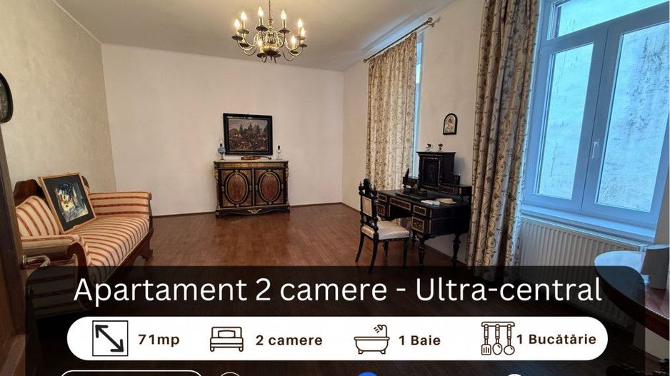 Apartament 2 camere, Ultra-central - Poză 1