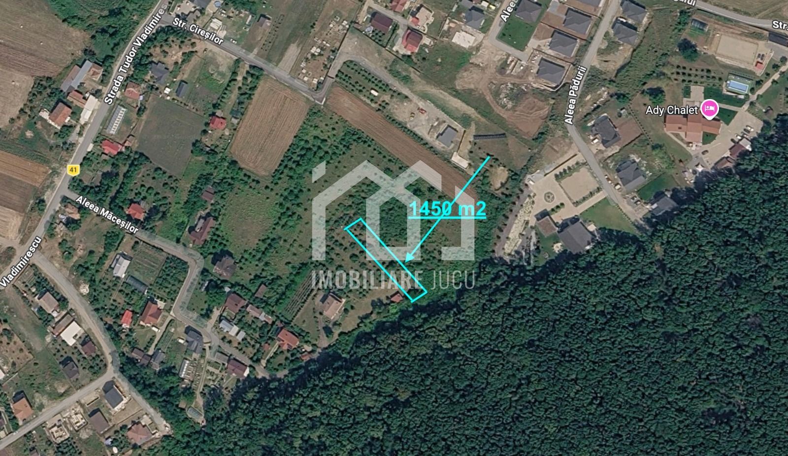 Teren intravilan – 1.450 mp | Jucu de Sus, marginea pădurii - Poză 2