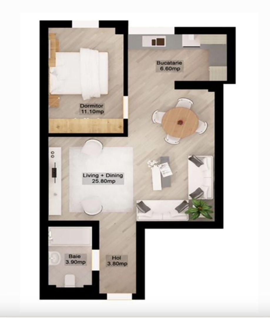 VANZARE | 2 CAMERE | BELLER | DOROBANTI - Schiță 9