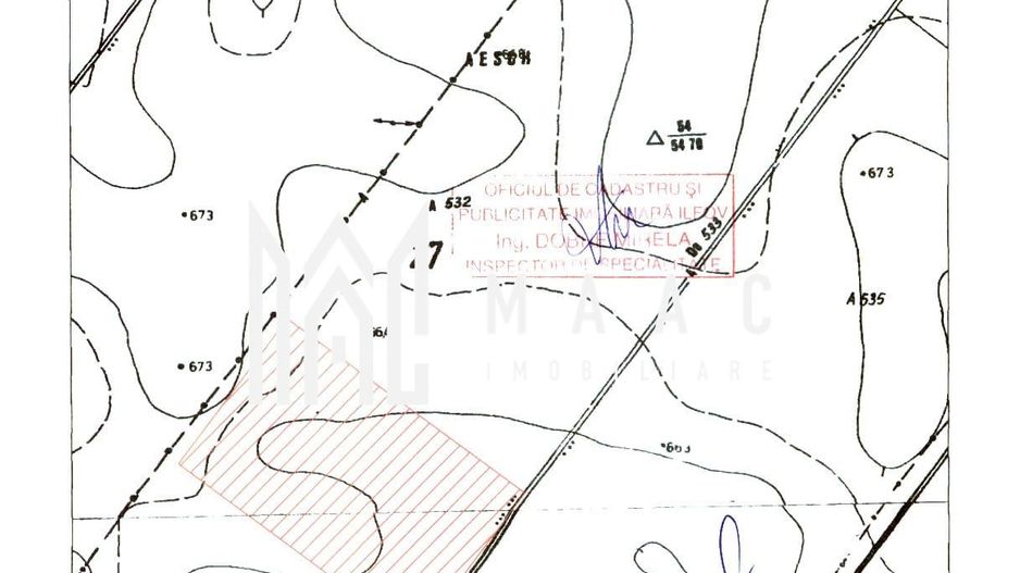 Teren extravilan 55.262 mp | Periferie | acces la stradă - Poză 2