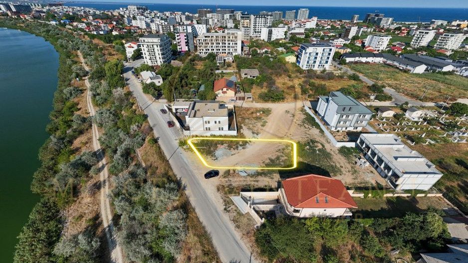Mamaia Nord - Teren intravilan in suprafata 450 mp pe malul canalului - Poză 1