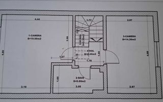 4 camere | vila înșiruită de colt |  Metroul Străulești - Poză 3