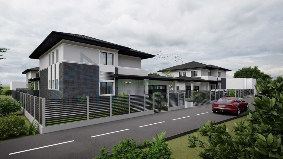 Teren intravilan în Bucium, Iași, cu autorizatie de construire pentru 4 case individuale - Poză 2