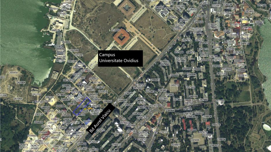 Teren intravilan 2500mp str Smaraldului - Campus Universitate Ovidius - Poză 3