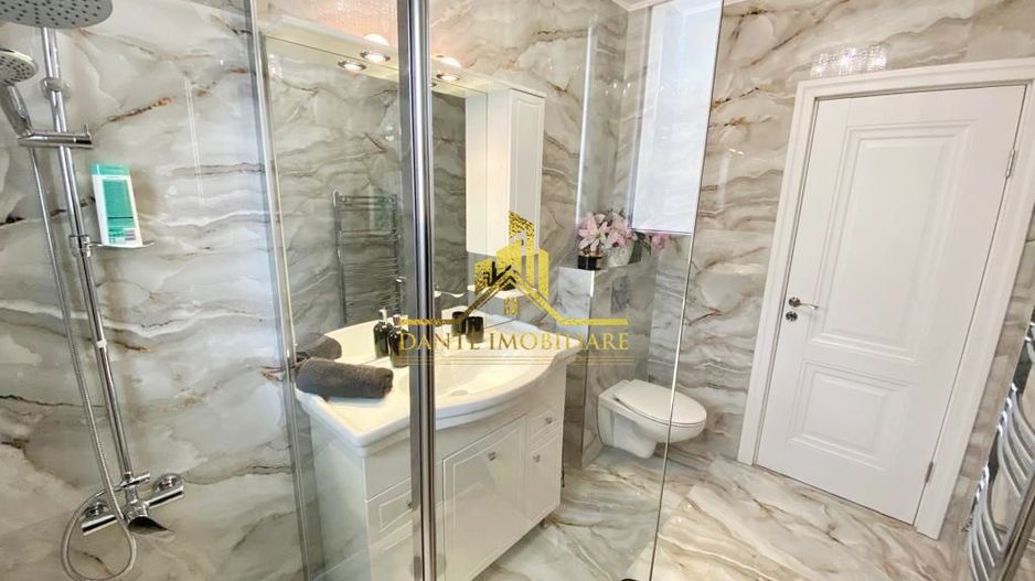 2 camere, mobilat lux, bloc nou, terasa, Floresti, Florilor - Poză 7