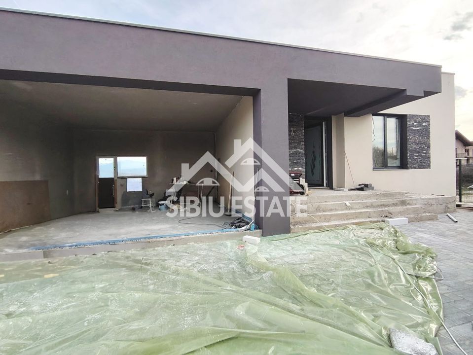 Casa Sibiu, Selimbar teren 790 mp, garaj, terase - Poză 5