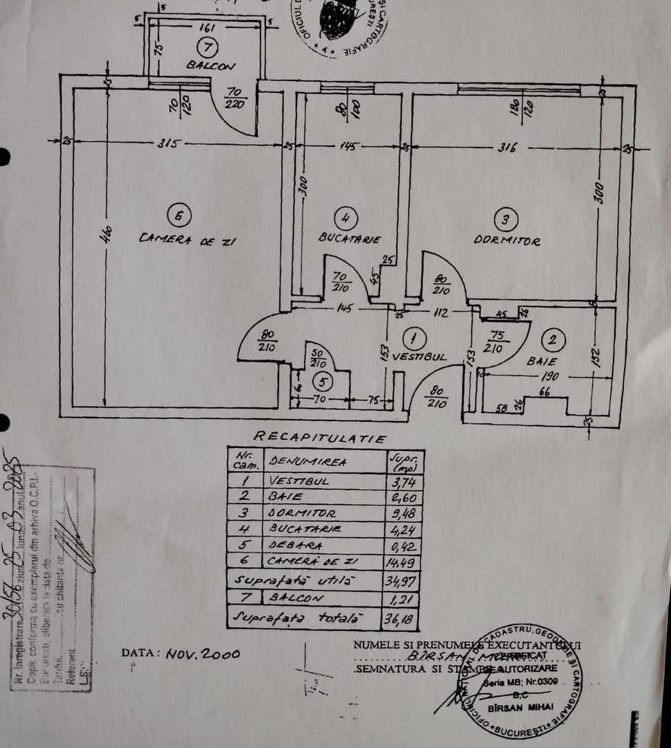Apartament 2 camere decomandat Bulevardul Brancoveanu - Poză 7