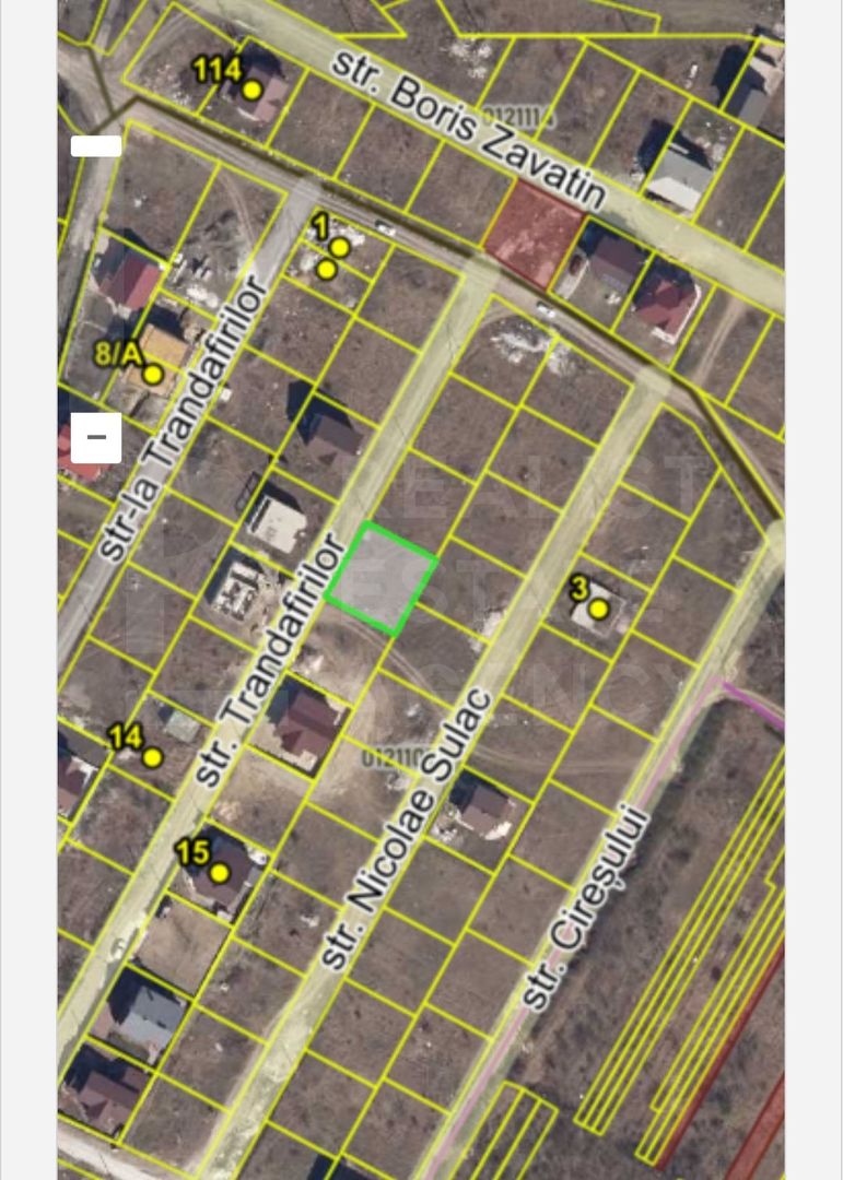 Vânzare, teren, 4 ari, str. Trandafirilor, Durlești - Poză 1