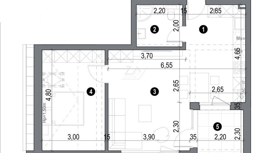 Bloc finalizat. Finisaje superioare. Loc de parcare. - Poză 9