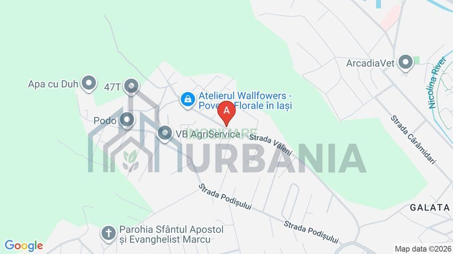 Teren Galata str Valeni Iasi - Poză 1