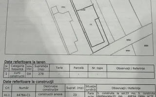 Casă de vânzare pe strada Sabarului - Schiță 14