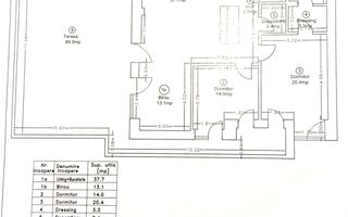 Apartament design lux tera 89mp vedere libera - Poză 10