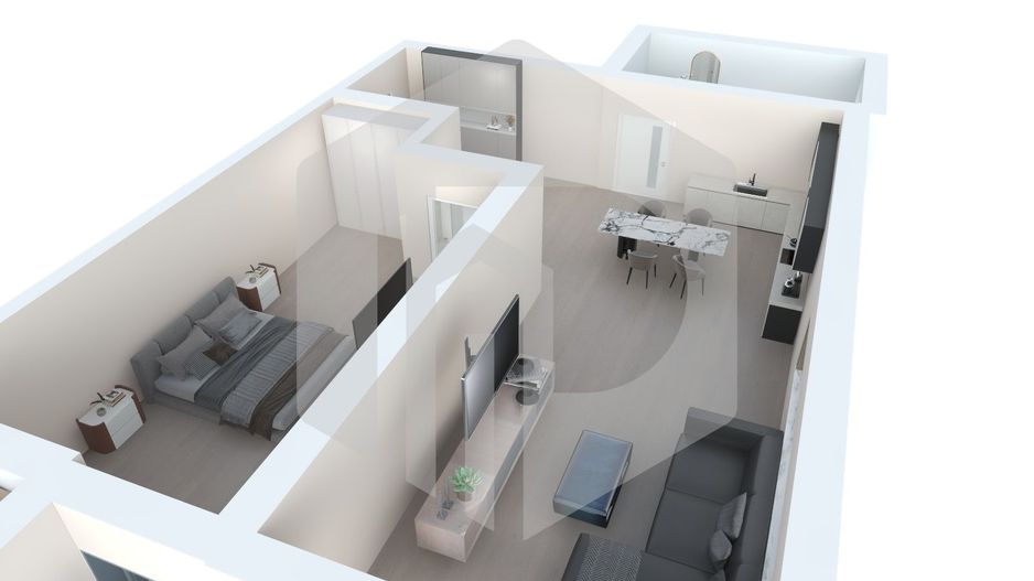 Apartament | 2 Camere | Lacul lui Binder | 43mpu | La cheie - Poză 5