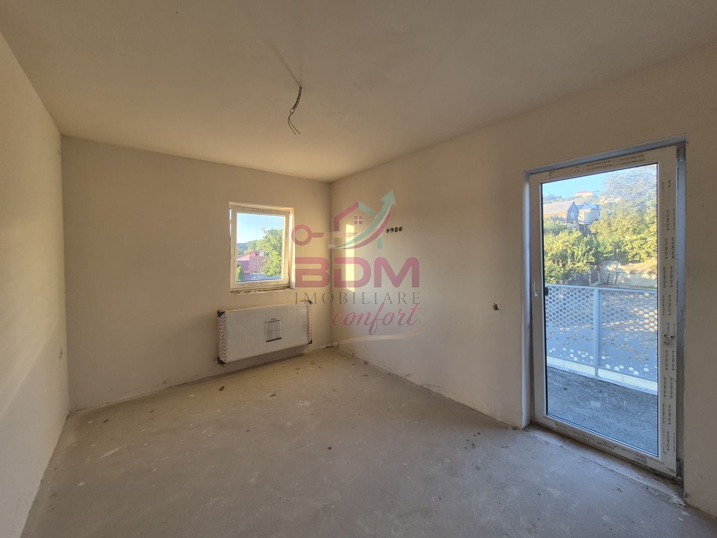 Apartament semifinisat I 3 camere | terasa | zona centrala I parcare - Poză 4