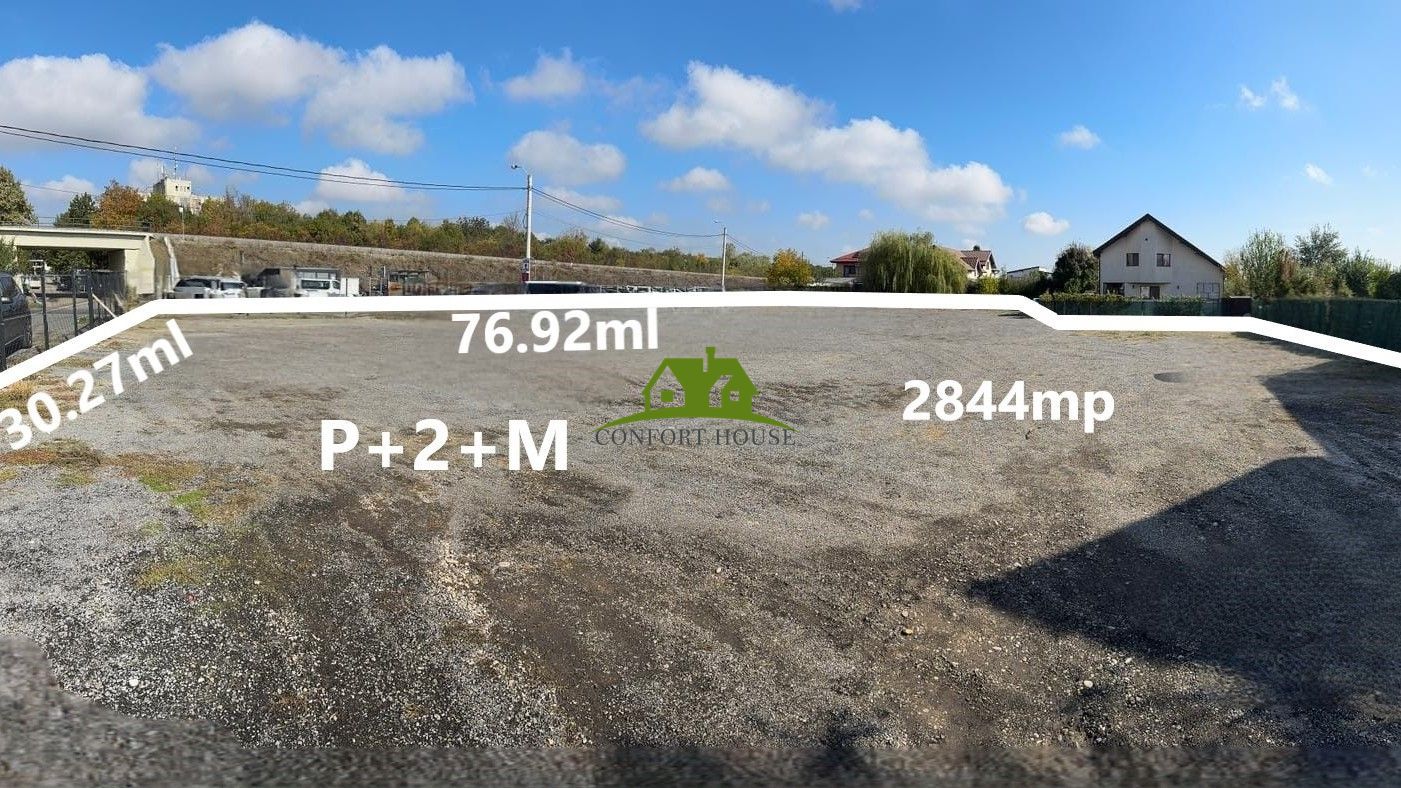 Otopeni intravilan 2.844 mp, colț stradal, deschidere dublă - C.U. - Poză 7