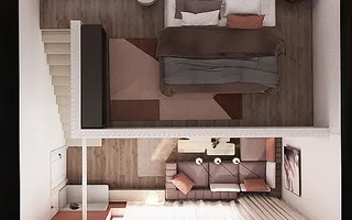 Studio Duplex Pta- Victoriei - Buzești - Schiță 14