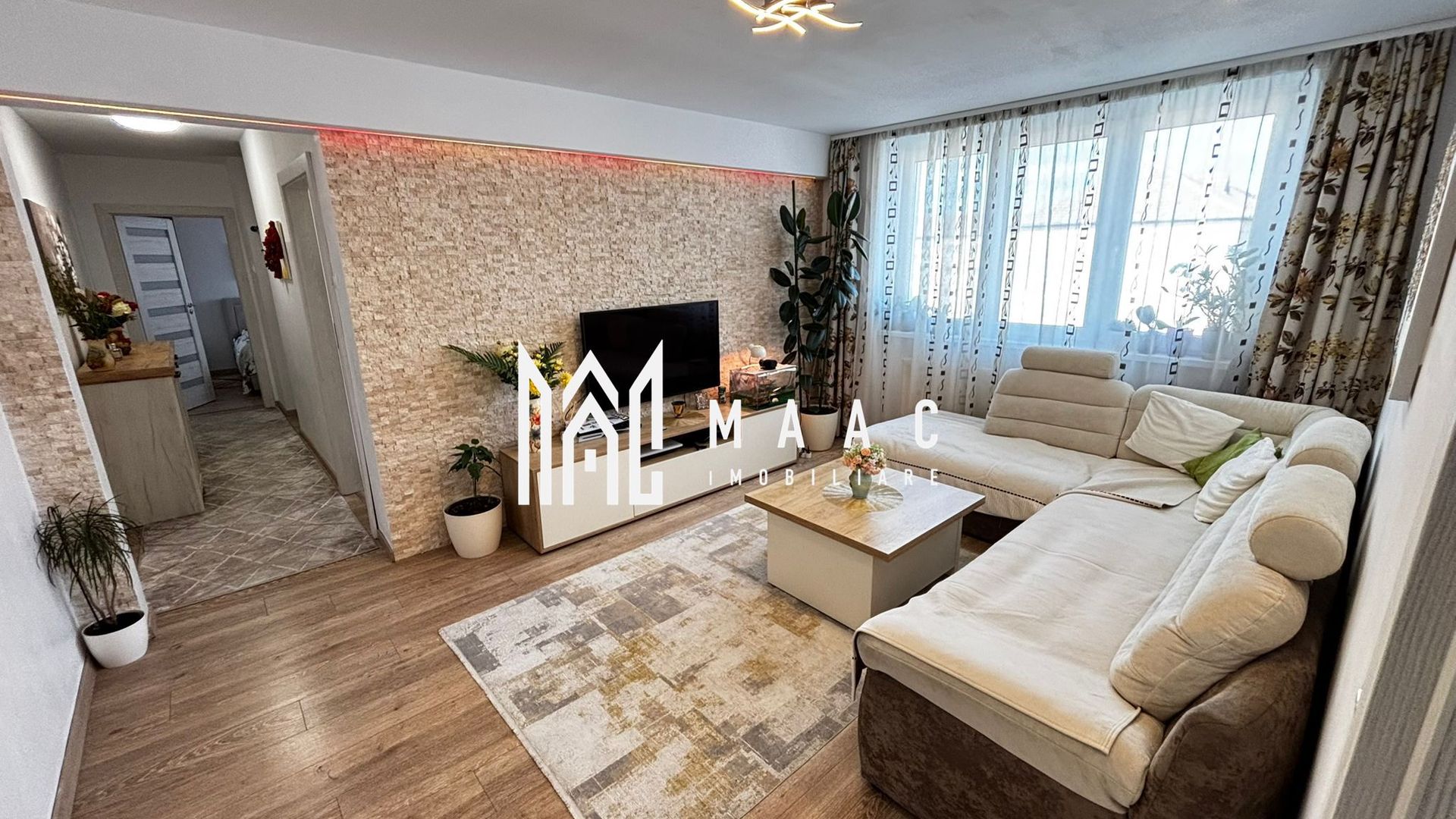 Apartament 3 camere | 64 mp | Renovat complet | Mobilat și utilat | Rahovei - Poză 1