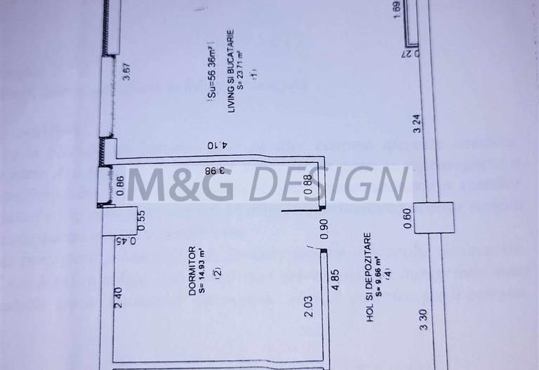 Apartament 2 camere Soarelui bloc nou - Poză 9