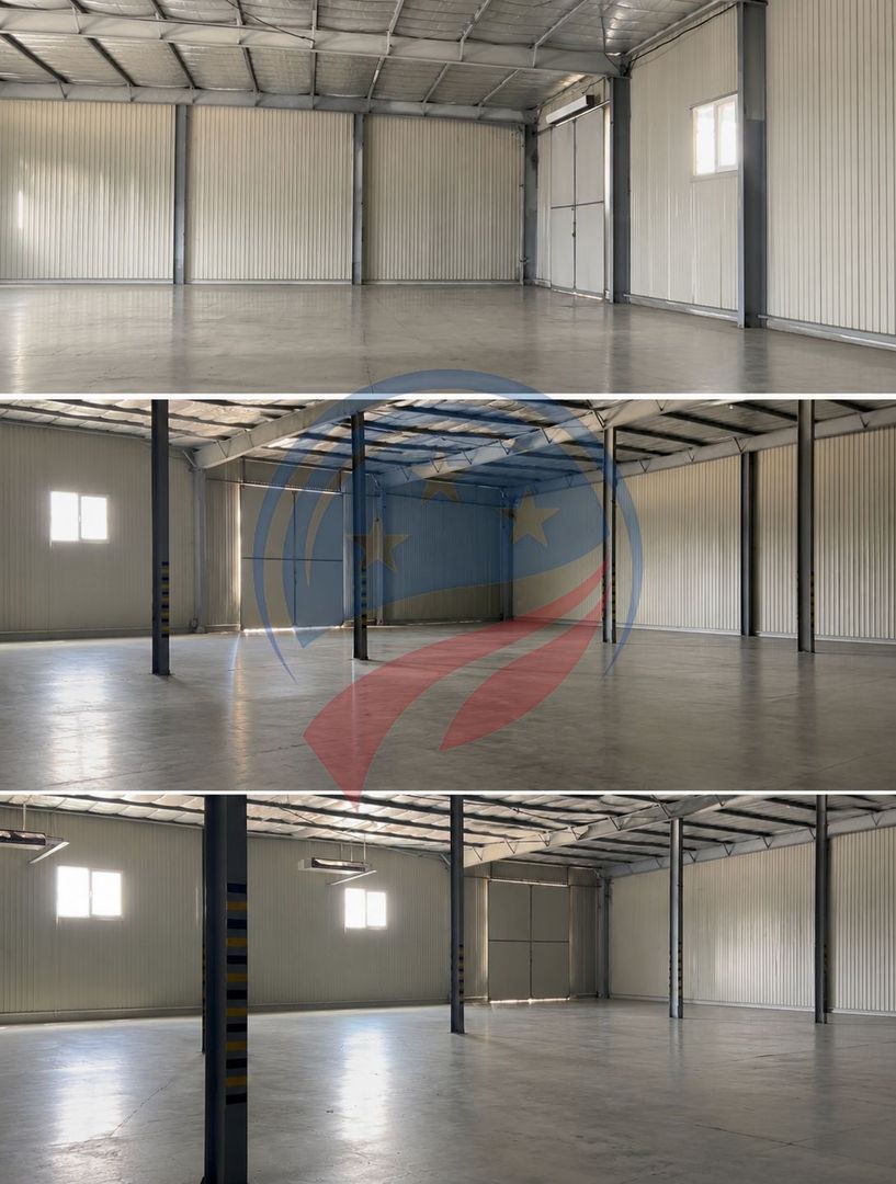 Hală industrială 600 mp de închiriat – acces TIR pe două laturi, parcare mare - Poză 1