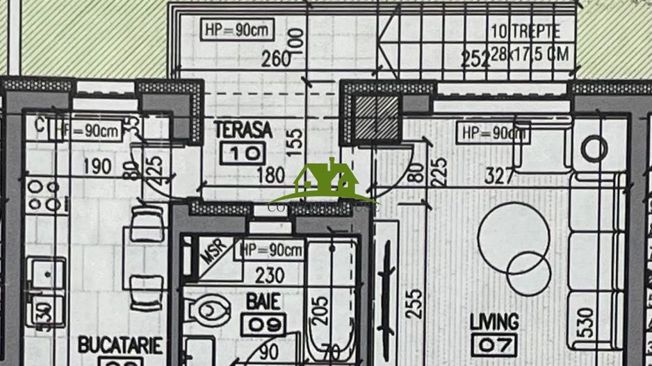 Garsoniera, bloc nou, P+3, Ap.01, Parter, Bl.3 - CP2440302 - Poză 6