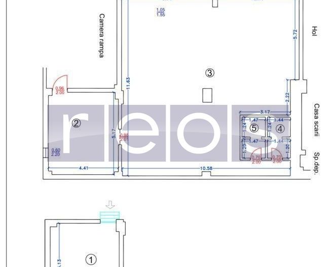 SPAȚIU COMERCIAL PREMIUM DE ÎNCHIRIAT – 175 MP– FLOREASCA - DOROBANTI - Schiță 5