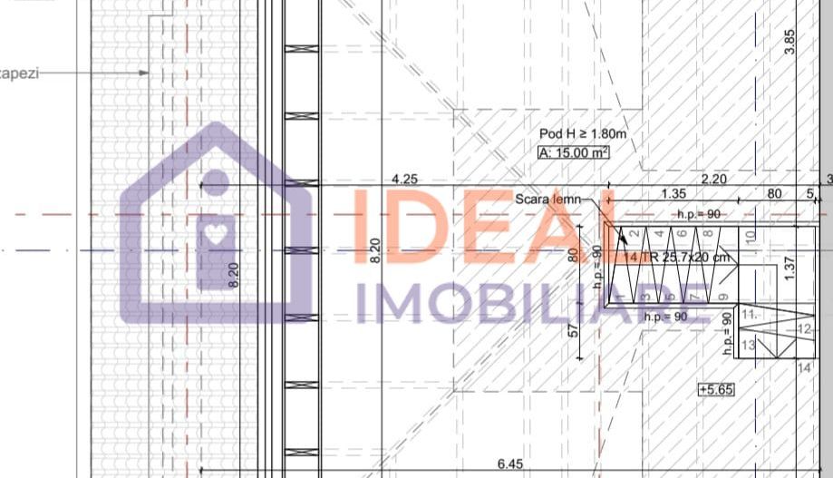 Duplex Modern cu 4 camere LA CHEIE, Zona Lidl, Cartierul Arhitectilor - Schiță 29