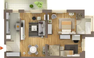 3 CAMERE || BANEASA-  ALEEA PRIVIGHETORILOR - Poză 19