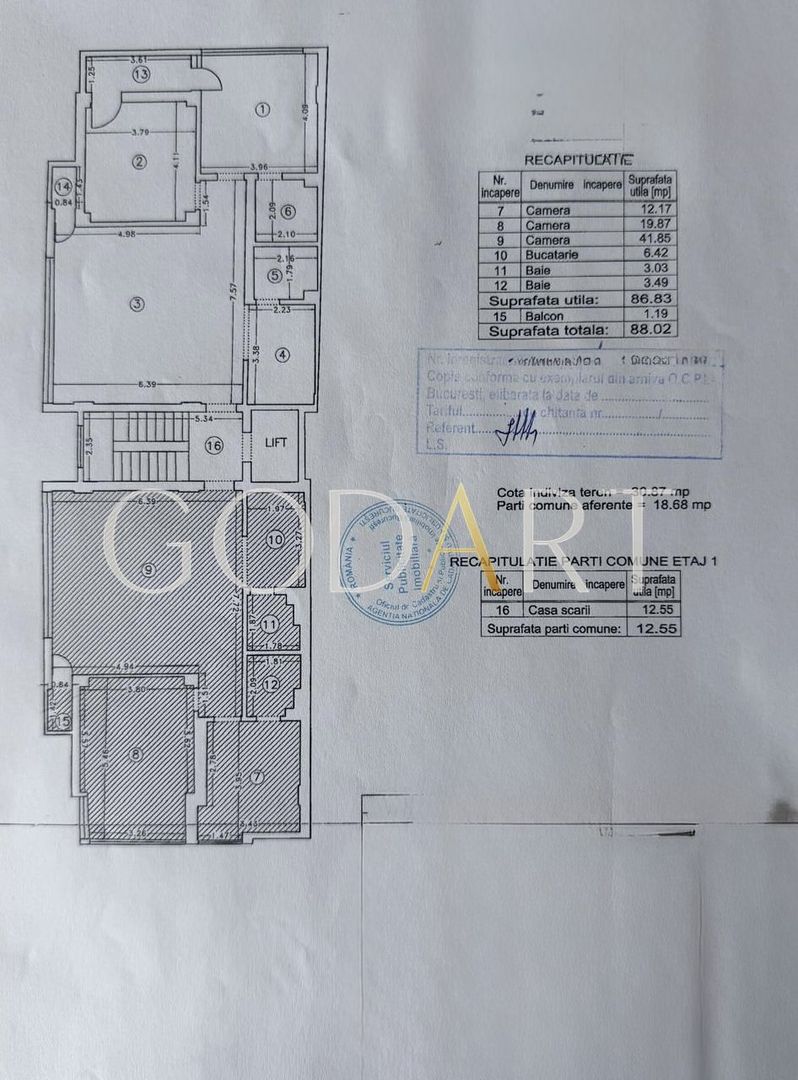 Apartament 3 camere | Kiseleff | Loc de parcare - Poză 13