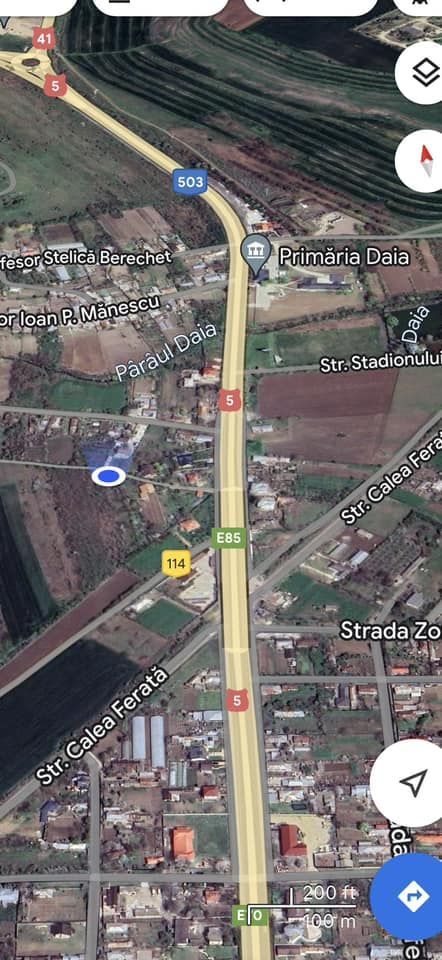 DE VANZARE Teren intravilan Comuna Daia,Jud Giurgiu - Poză 1