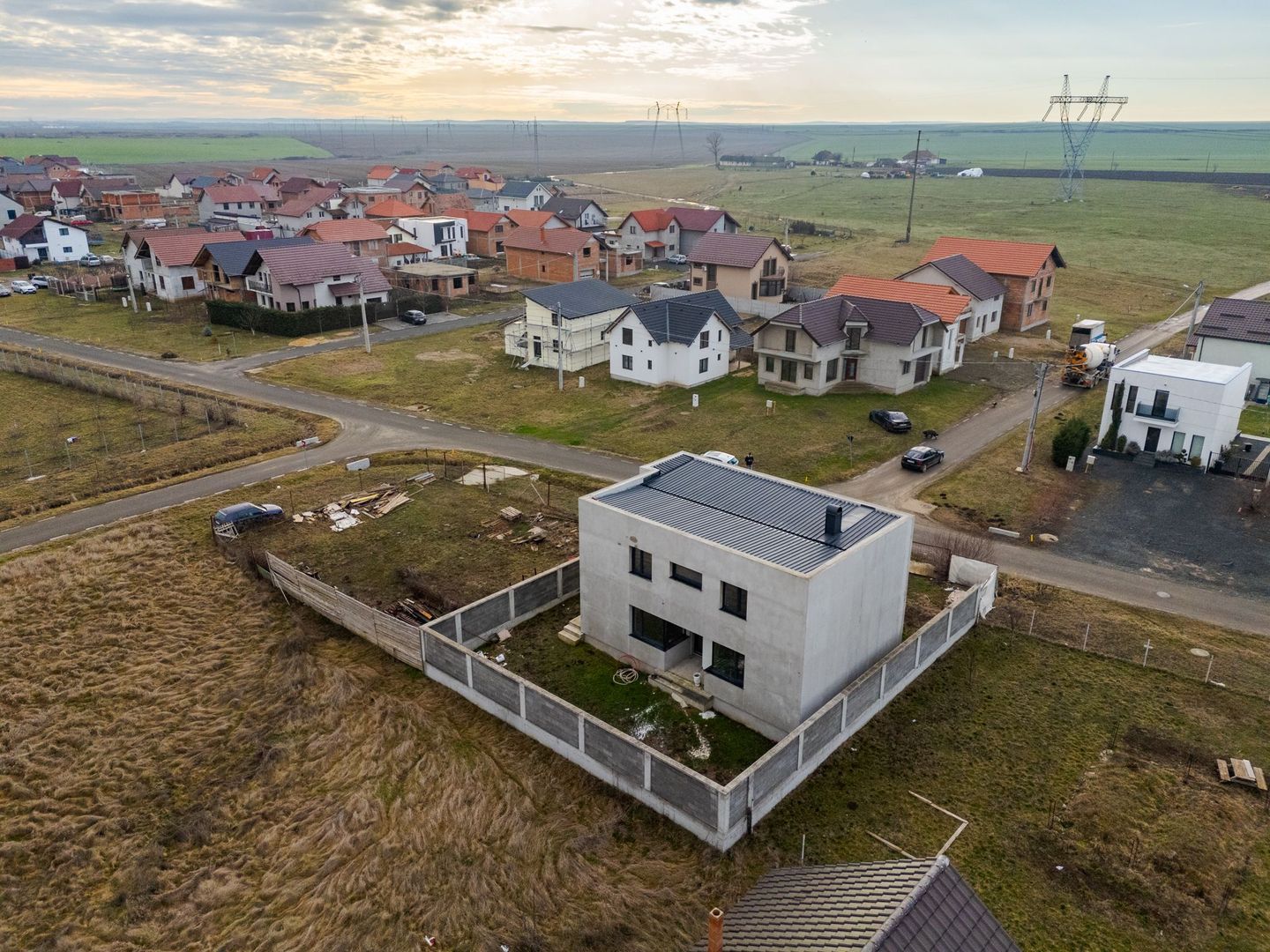 Vila noua la gri, design deosebit, 4 camere, Fantanele - Poză 4